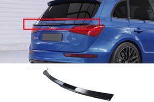 Спойлер на Audi Q5 2008-2016 нижній чорний глянець 521468 фото