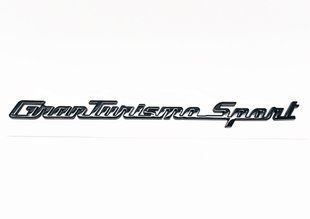 Автологотип емблема напис Maserati GranTurismo Sport Black чорний глянець на кришку багажника 522785 фото