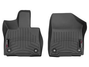 3D килимки для Toyota Sienna 2021- чорні передні WeatherTech 4416411 242520 фото
