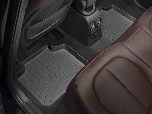 3D килимки для BMW X1 F48, X2 F39 2015- чорні задні WeatherTech 447482 46208 фото