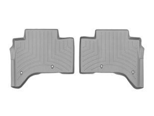 3D килимки для Land Rover Range Rover 2013- with console сірі задні WeatherTech 464802 141676 фото