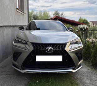 Решітка радіатора на Lexus NX 2017-2021 стиль TRD Black 430219 фото