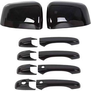 Комплект накладок на Jeep Grand Cherokee 2010-2021 Черный глянец 424007 фото