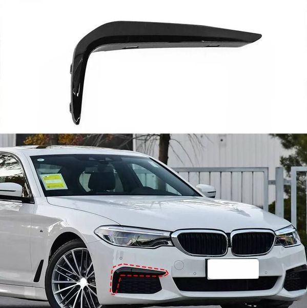 Накладка решітки переднього бампера на BMW 5 Series G30 2017-2020 M-Paket права оригінал 422896 фото