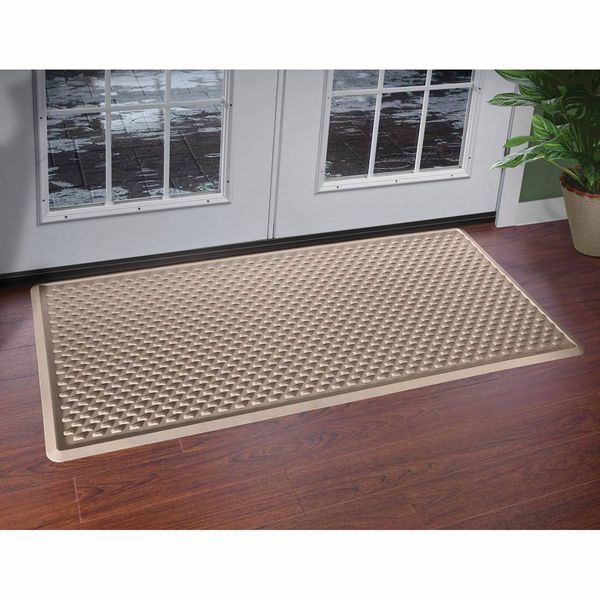 Резиновий килимок у дім, зовнішній, бежевий 152*76 см Weathertech IDM3T 212769 фото