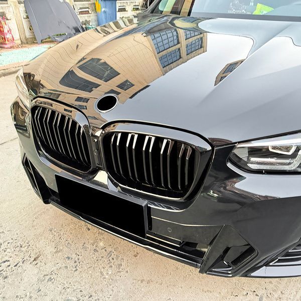 Решетка радиатора на BMW X3 G01 2022- M-Look Black черный глянец 429059 фото