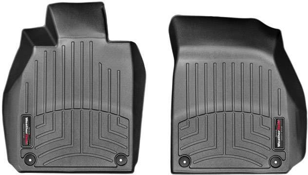 3D килимки для Porsche Boxter, Cayman 2010-2015 чорні передні WeatherTech 447241 232963 фото