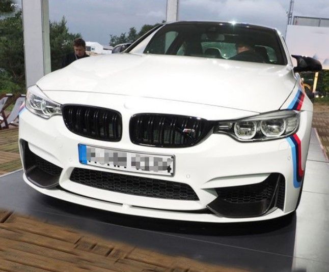 Карбоновий дифузор переднього бамперу для BMW M3 F80, M4 F82 2013- під замовлення Carbon358344 358344 фото