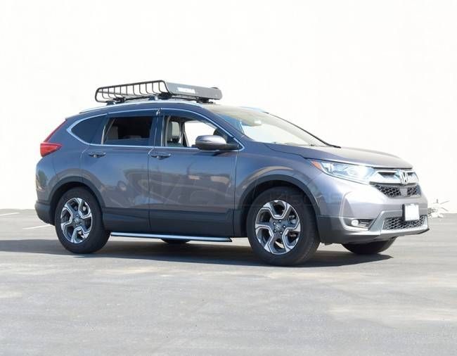 Дефлекторы окон на Honda CR-V 2017- с хром молдингом WELLvisors 3-847HD036 162722 фото