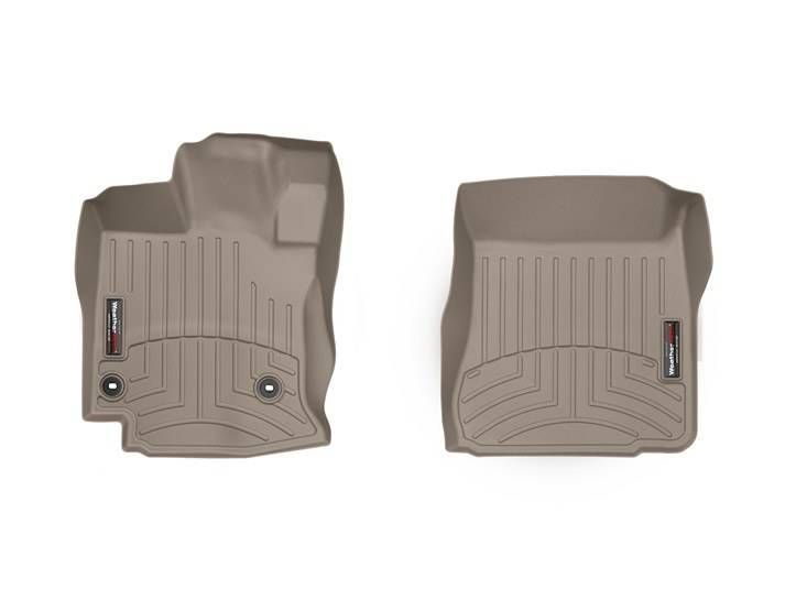 3D килимки для Toyota Venza 2012- бежеві передні WeatherTech 454721 46974 фото