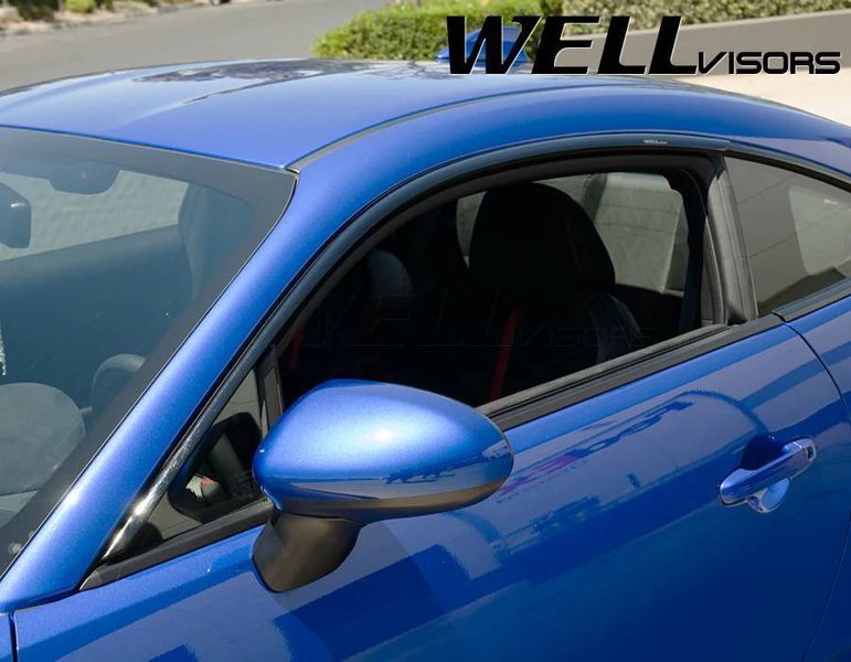 Дефлектори вікон для Subaru BRZ, Toyota GR86 2022- Premium Series WELLvisors 3-847TY069 403480 фото