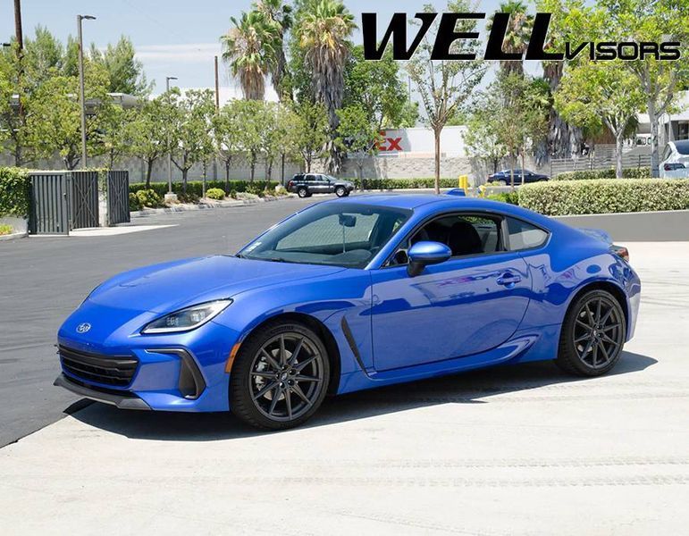 Дефлектори вікон для Subaru BRZ, Toyota GR86 2022- Premium Series WELLvisors 3-847TY069 403480 фото