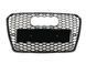 Решітка радіатора на Audi A5 2011-2016 стиль RS5 Chrome Black 427289 фото 3