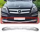 Накладки на бампер передний (Silver) на Mercedes GL-class X166 2012-2015 428311 фото 1