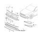 Автологотип емблема Volkswagen Passat 2015-2026 чорний глянець в решітку радіатора 5H0853601 523352 фото 2