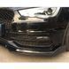 Карбоновий дифузор переднього бамперу для Audi A3 2012-2017 Hatchback під замовлення Carbon356716 356716 фото 4