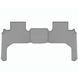 3D коврики для Toyota Land Cruiser 300, Lexus LX 600 2022- cерые задние WeatherTech 4617132 368719 фото 1