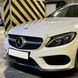 Решітка радіатора на Mercedes C-class W205 2014-2018 Diamond Silver під камеру 427441 фото 7