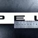 Автологотип емблема напис Peugeot Black Pack Edition чорний глянець 523911 фото 7