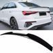Спойлер на машину Audi A3 2020- Sedan M4 style черный глянец 431251 фото 1