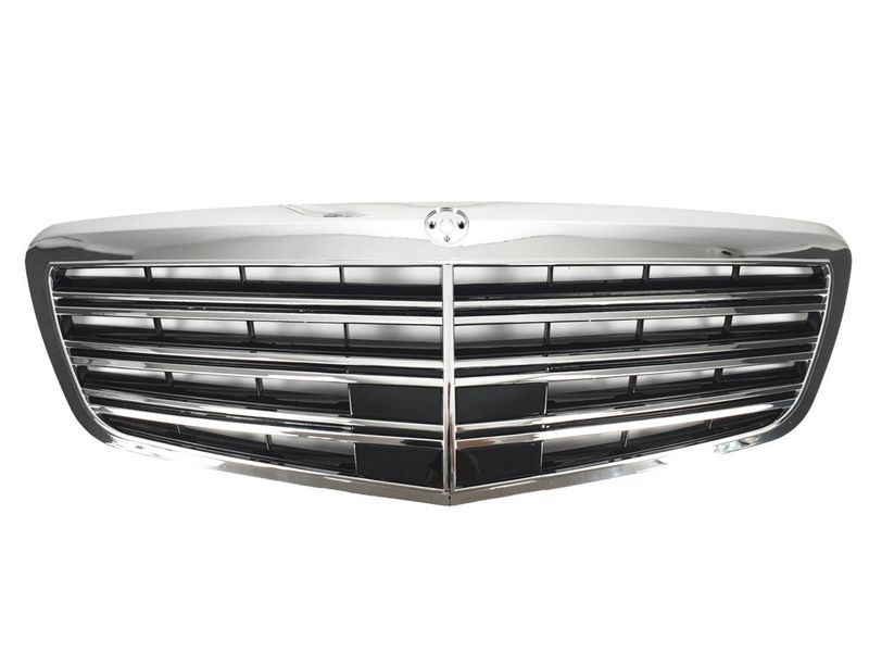 Решітка радіатора на Mercedes S-class W221 2009-2013 AMG Chrome Китай 427456 фото