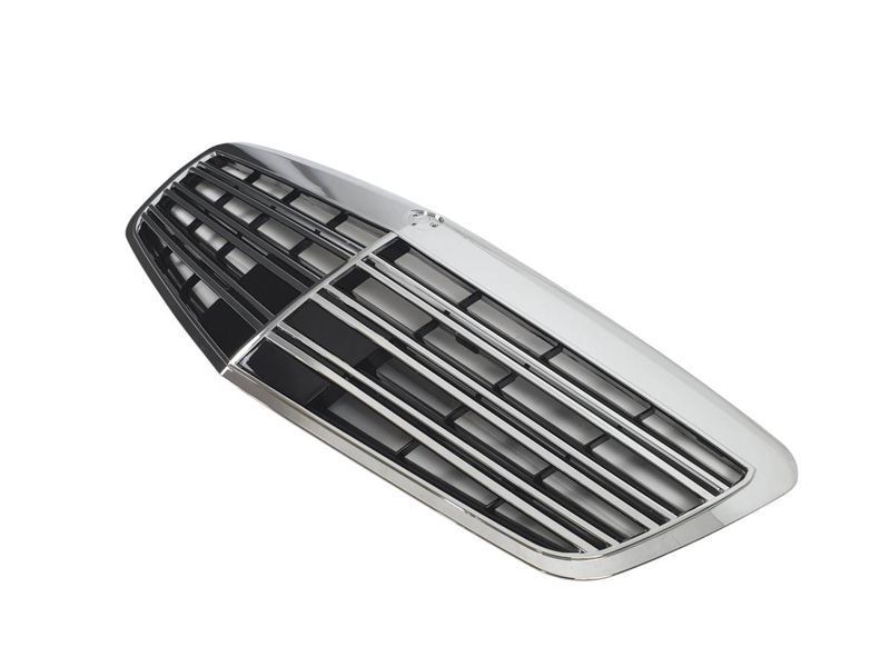 Решітка радіатора на Mercedes S-class W221 2009-2013 AMG Chrome Китай 427456 фото