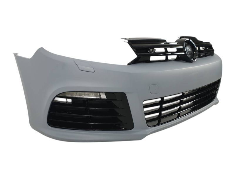 Передній бампер на Volkswagen Golf VI 2008-2012 стиль R20 428716 фото Передній бампер на Volkswagen Golf VI 2008-2012 стиль R20 428716 фото