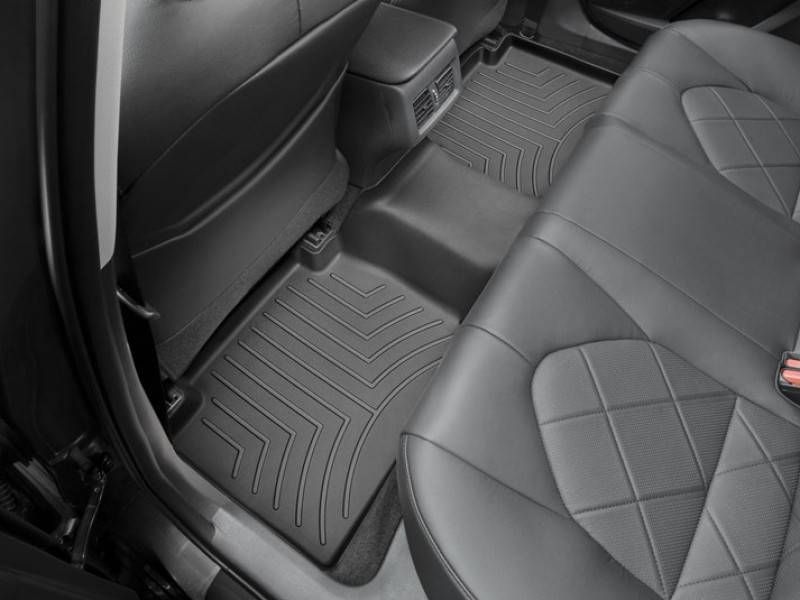 3D килимки для Toyota Camry XV70 2017- FWD чорні задні WeatherTech 4412302 46770 фото