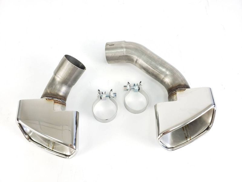 Насадки на выхлоп (M-Paket) на BMW X5 F15 2013-2018 429243 фото