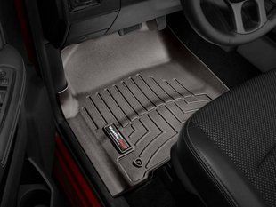 3D килимки для Dodge Ram 2013-2018 Crew Cab какао передні WeatherTech 474781 98159 фото