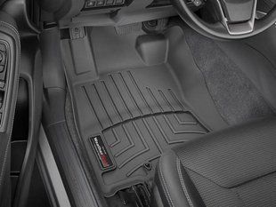 3D килимки для Subaru Forester 2018- чорні передні WeatherTech 4415001 120239 фото