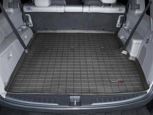 Килимок у багажник для Honda Pilot 2009-2016 чорний WeatherTech 40378 142070 фото