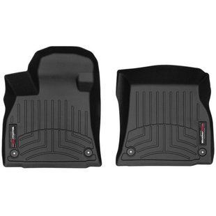 3D килимки для Audi e-tron 2019- чорні передні WeatherTech 4415621 141543 фото