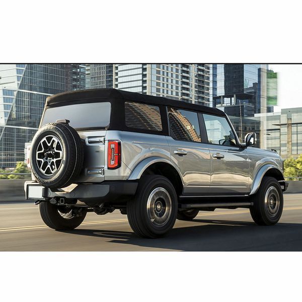 Задние фонари на Ford Bronco 2021- черные FULL LED 430421 фото