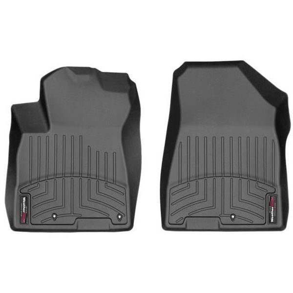 3D коврики для Kia Niro 2017-2022 черные передние WeatherTech 4410361 141658 фото