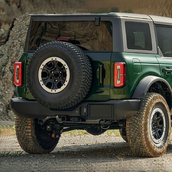 Задние фонари на Ford Bronco 2021- черные FULL LED 430421 фото