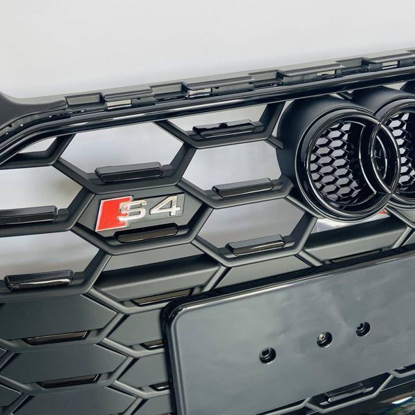 Решітка радіатора на Audi A4 B9 2019- стиль S4 Gloss Matte 430986 фото