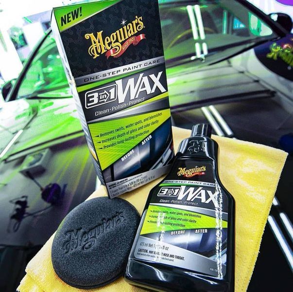 Віск 3 в 1 - Meguiar's Wax 3-in-1 473 мл. (G191016) 401520 фото