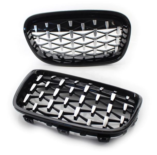 Решітка радіатора на BMW 1 F20, F21 2011-2015 Chrome Black Diamond 355183 фото