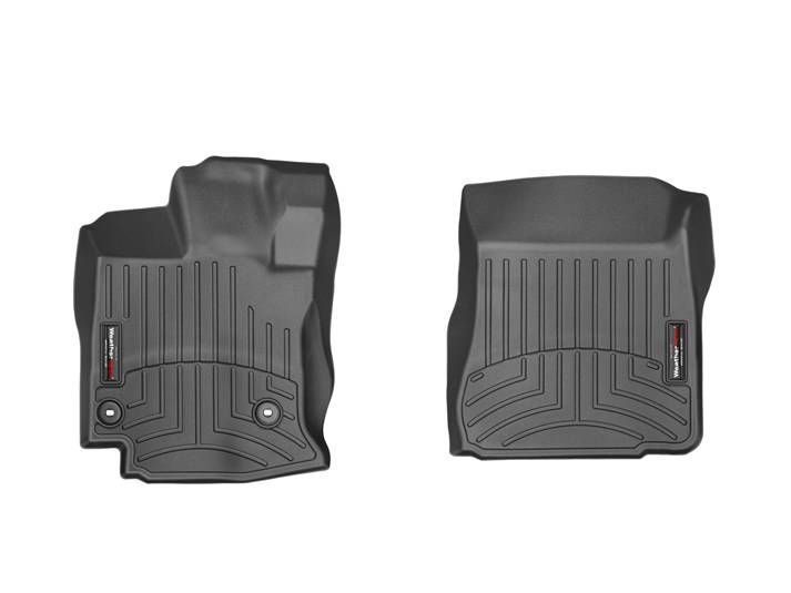 3D коврики для Toyota Venza 2012- черные передние WeatherTech 444721 46976 фото