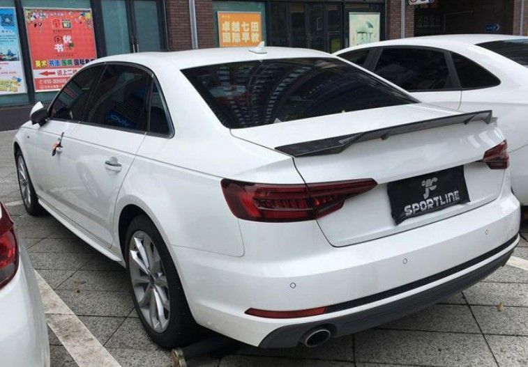Карбоновий спойлер на Audi A4 B9 2015- 356768 фото