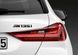 Автологотип емблема напис BMW M135i Black Shadow Edition 418274 фото 2