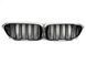 Решітка радіатора на BMW 5 G30, G31 2017-2020 M-Look Black 429099 фото 3