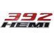Автологотип емблема Dodge Jeep Chrysler 392 Hemi P5153481 Emblems362125 362125 фото 1