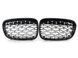 Решітка радіатора на BMW 1 F20, F21 2011-2015 Chrome Black Diamond 355183 фото 1