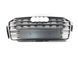 Решетка радиатора на Audi Q5 2016-2020 в стиле SQ5 Silver Chrome 427421 фото 1