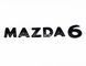Автологотип напис Mazda 6 new чорний глянець 522787 фото 1