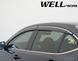 Дефлектори вікон для Acura TLX 2015- з хром молдингом WELLvisors 3-847AC011 209103 фото 6