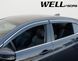 Дефлектори вікон для Acura TLX 2015- з хром молдингом WELLvisors 3-847AC011 209103 фото 5