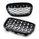 Решітка радіатора на BMW 1 F20, F21 2011-2015 Chrome Black Diamond 355183 фото 3